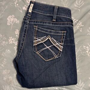 Ariat Women's Dark Blue Boot Cut Jeans